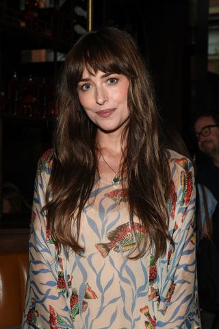 Dakota Johnson attends "Daddio" international premiere party hosted by Johnnie Walker Black at Pink Sky during the Toronto International Film Festival on September 10, 2023 in Toronto, Ontario