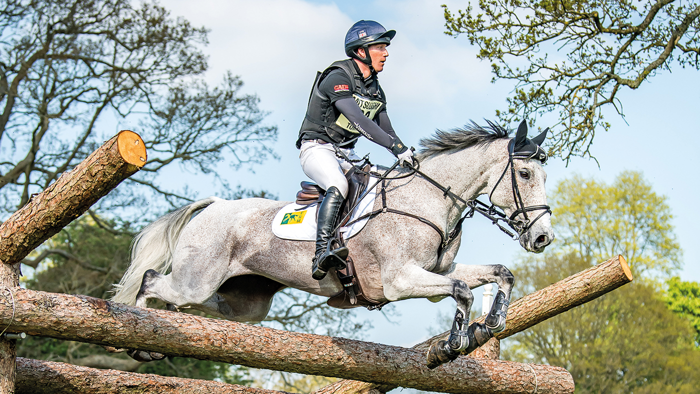 Oliver Townend + Ballaghmor Class at the Devouocoux Quad Bar