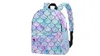 Mermaid Scale Backpack Girls