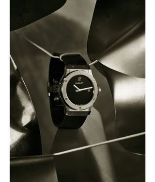 Hublot watch in titanium