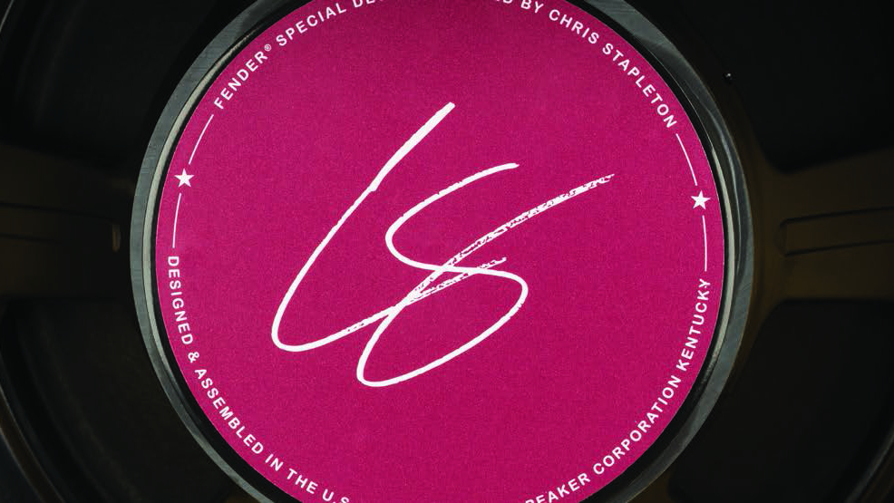 The included Eminence 12" Special Design 'CS' speaker