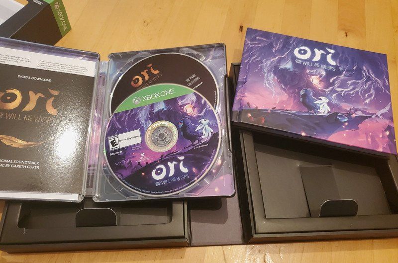 Ori Will Wisps Ce Steelbook Open