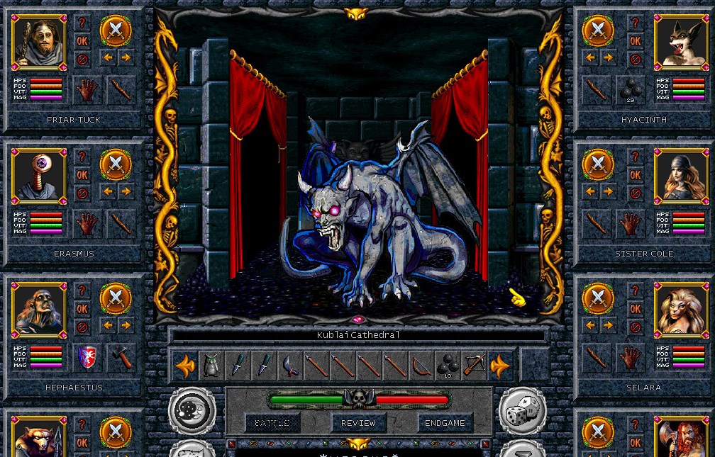 Grimoire, an old school dungeon crawler