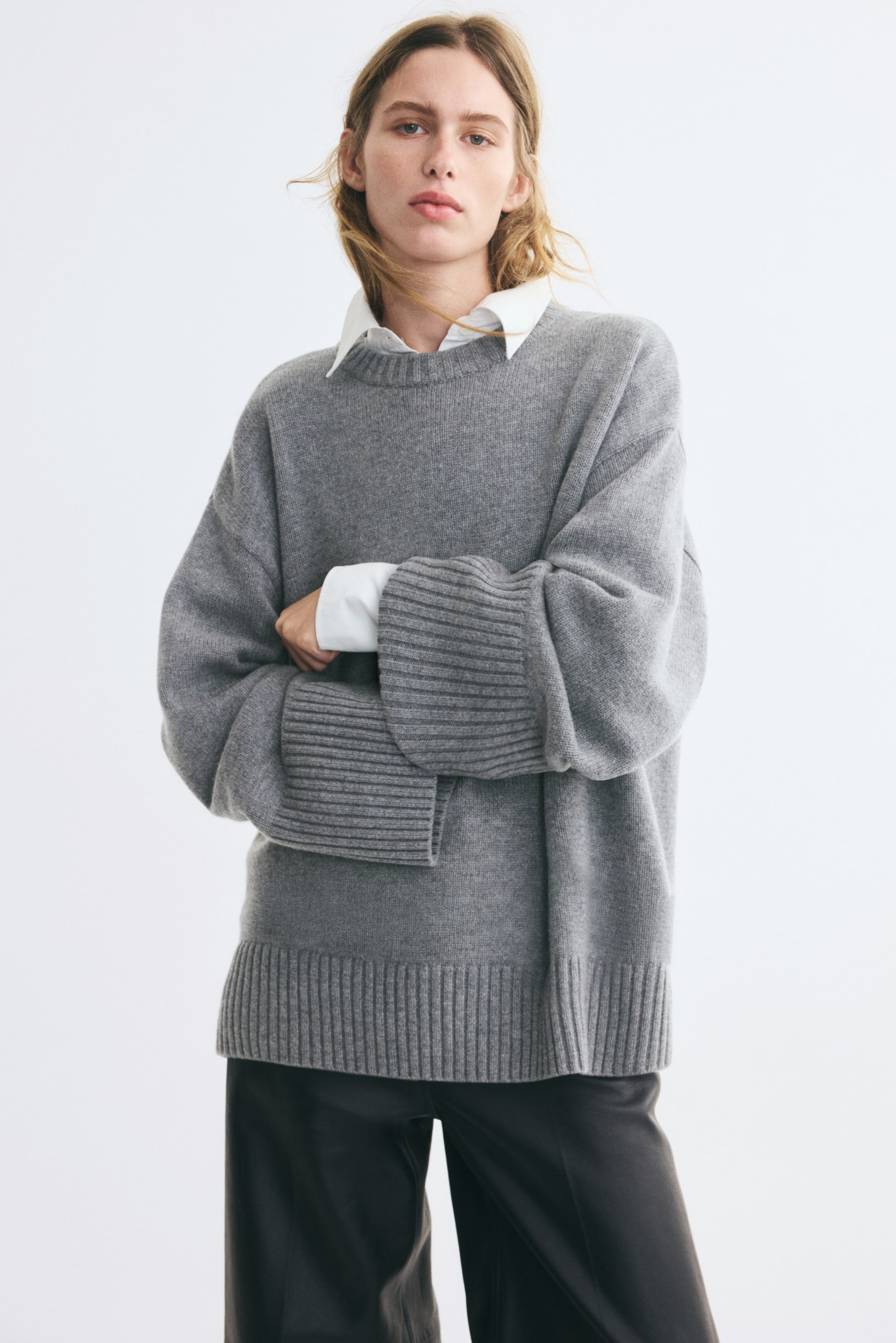 Cashmere-Blend Jumper