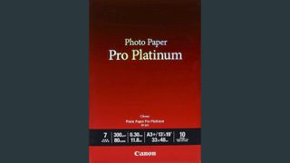Canon Pro Platinum PT-101, one of the best photo papers