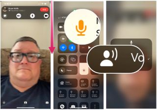 To use Voice Isolation with FaceTime, during the call open Control Center, than tap Mic Mode. Choose Voice Isolation.