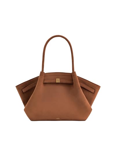 Jw Pei Women's Hana Medium Tote Bag - Faux Suede Brown