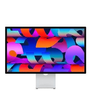 Profile shot of the Apple Studio Display monitor