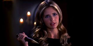 Sarah Michelle Gellar as Buffy Summers on Buffy the Vampire Slayer