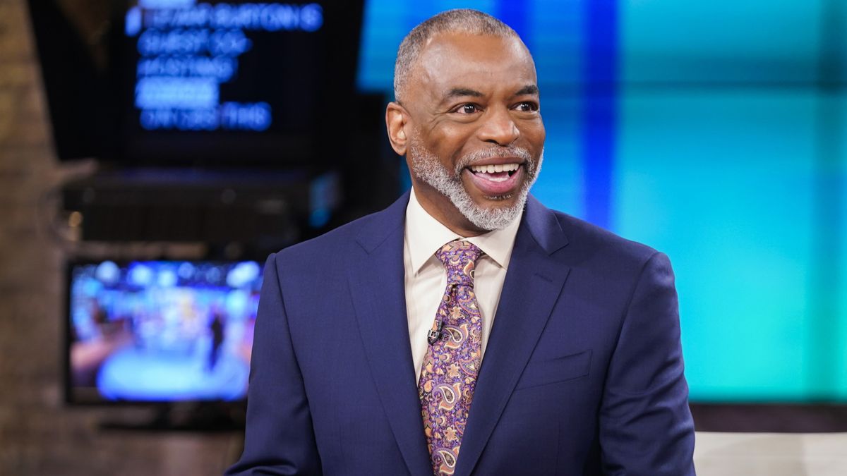 Actor LeVar Burton as a guest host on &quot;CBS This Morning&quot; on May 18, 2021.