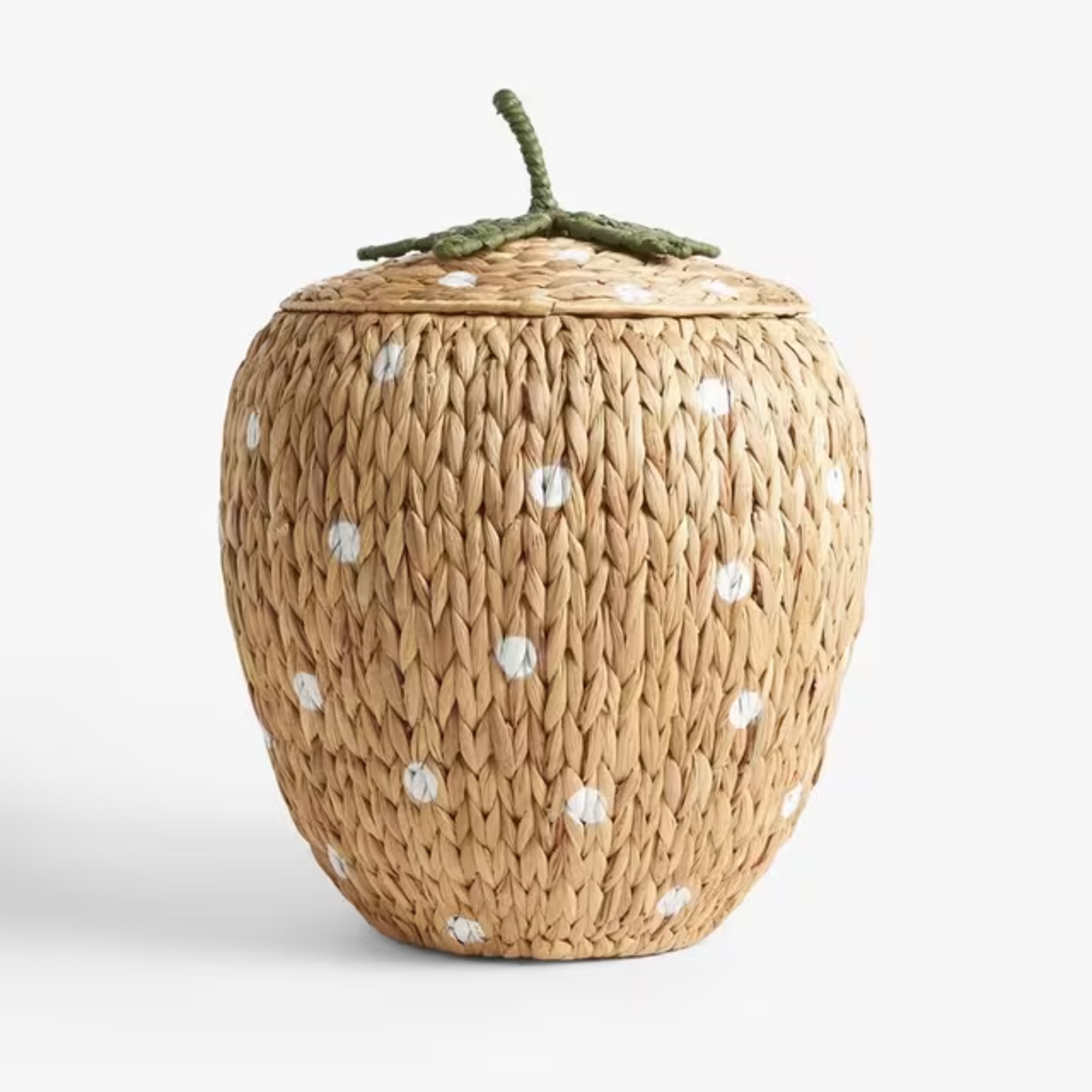 John Lewis Strawberry Water Hyacinth Storage Basket