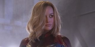 Captain Marvel looking ready for a fight