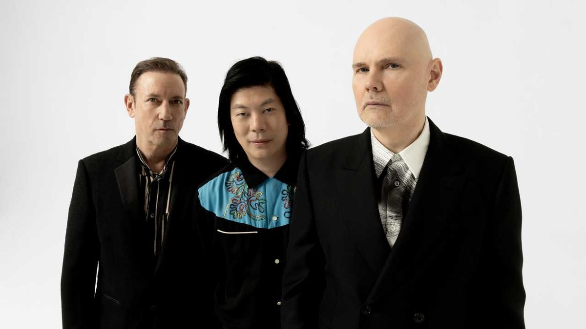 Smashing Pumpkins group portrait