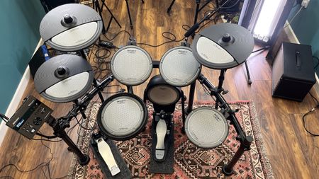 Roland VQD106 electronic drum set in our testing facility