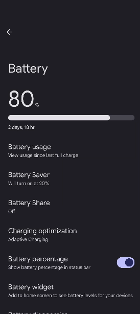 Charging opt for Pixel 9