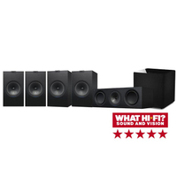 KEF Q350 AV 5.1 was £2210 now £1600 at Peter Tyson (save £610)
This five-star speaker package is a bold and powerful performer. Based on the Award-winning Q350 standmount speakers, it offers excellent timing and an exciting and expressive presentation. A bargain at full price – now, unmissable.
Read our KEF Q350 AV 5.1 review