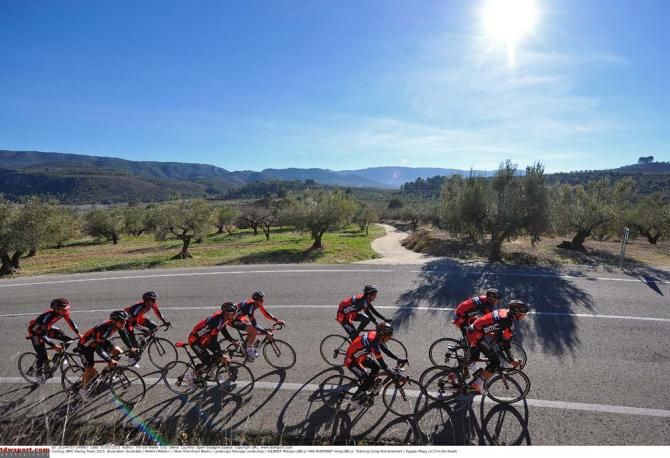 The sun was out for all the ride