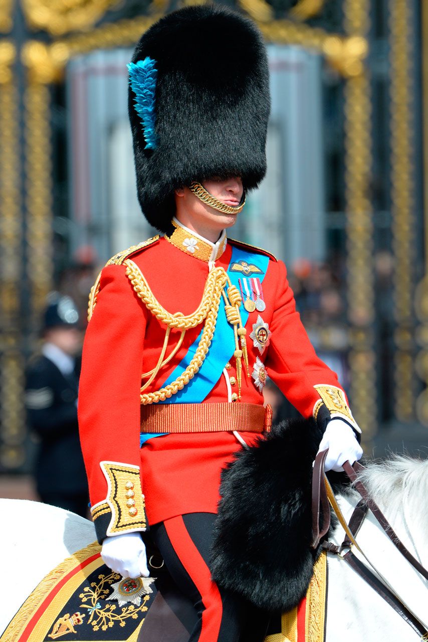 Prince William at Trooping the Colour