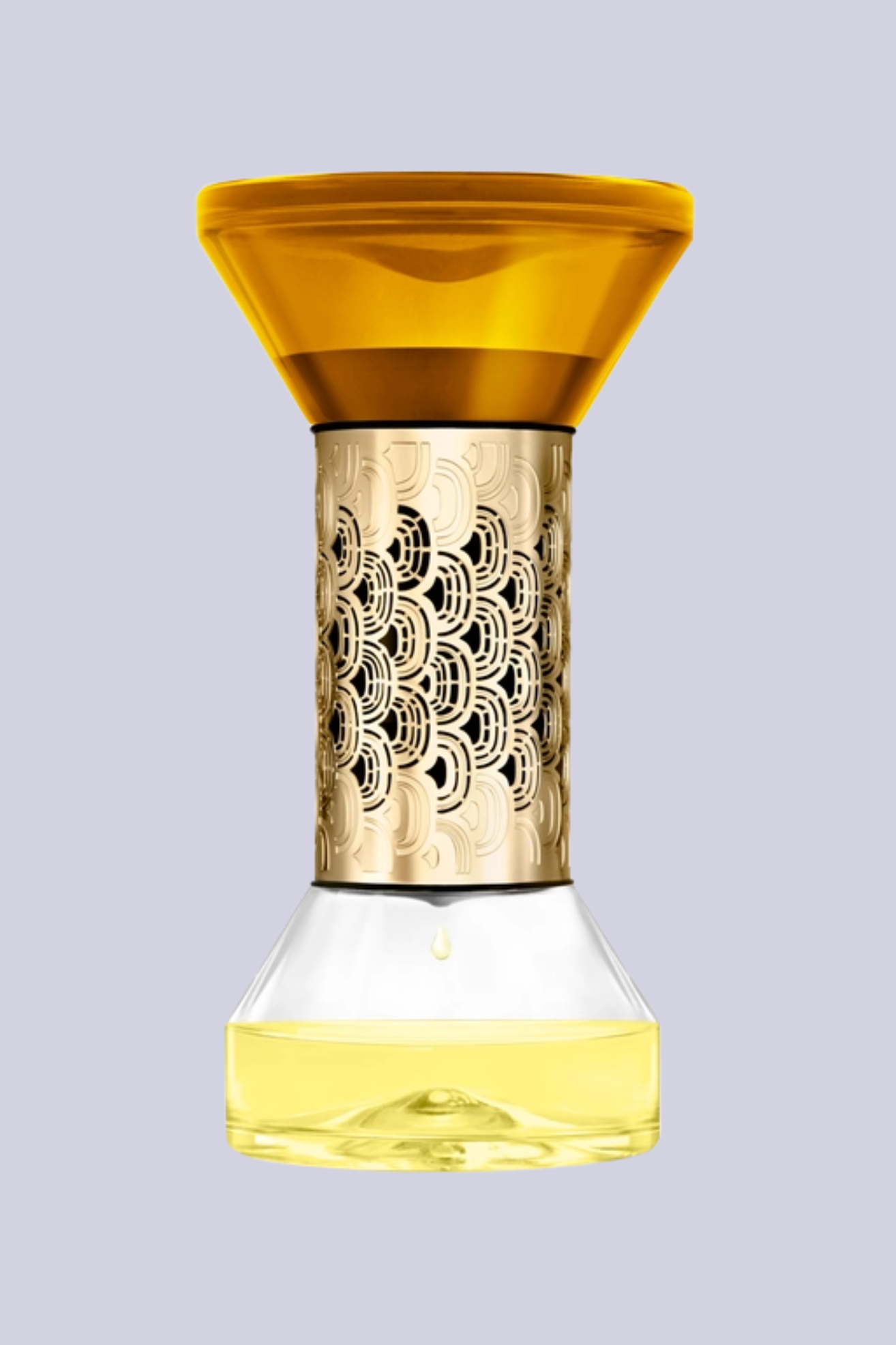A ginger-scented glass diffuser
