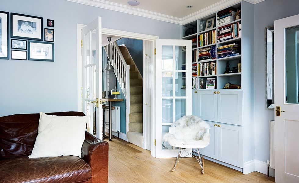 Terraced house renovated on a tiny budget
