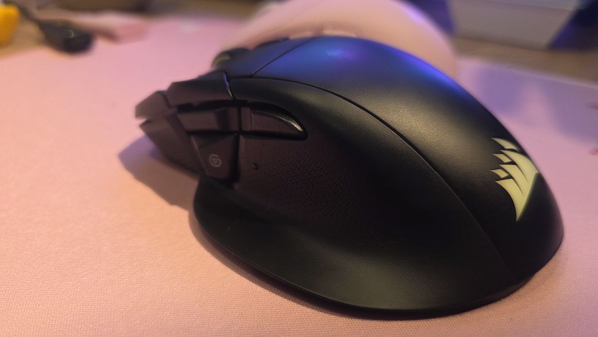 Corsair shows off gaming mouse with dedicated Stream Deck launch button — wireless mouse also gets almost 50 hours of 8K battery life