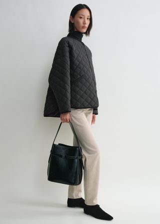 Quilted Jacket Black