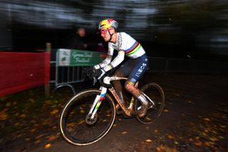 OVERIJSE BELGIUM NOVEMBER 20 Thomas Pidcock of United Kingdom and Team INEOS Grenadiers competes during the 62nd UCI Cyclocross World Cup Druivencross Overijse 2022 Mens Elite CXWorldCup Overijse Cyclocross on November 20 2022 in Overijse Belgium Photo by Luc ClaessenGetty Images