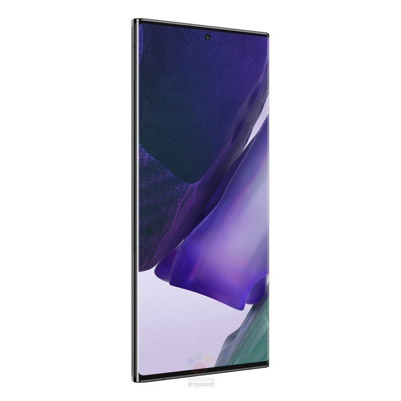 Samsung Galaxy Note 20 Ultra Leaked Press Render