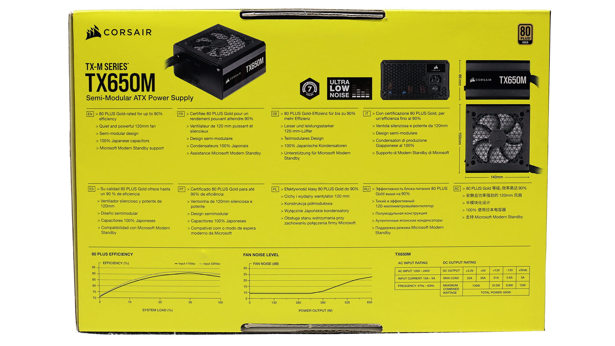 Corsair TX650M