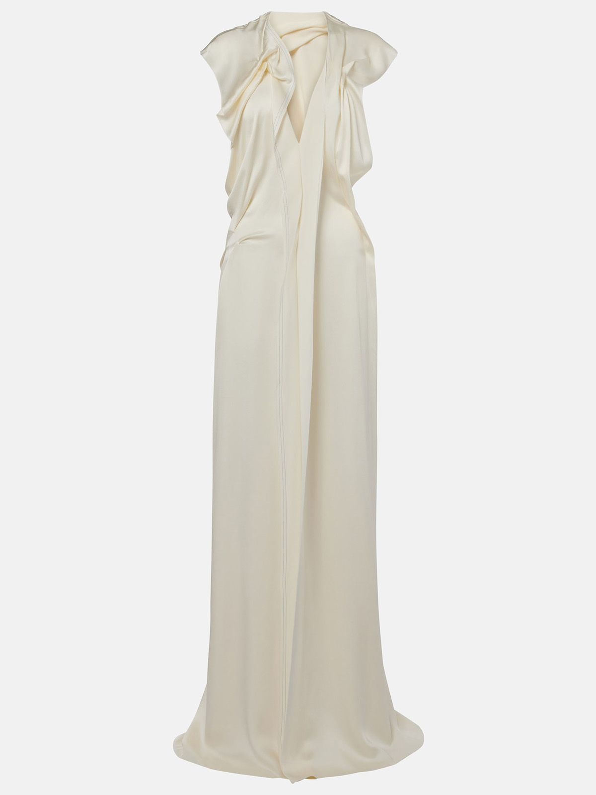 Victoria Beckham, Draped Satin Gown