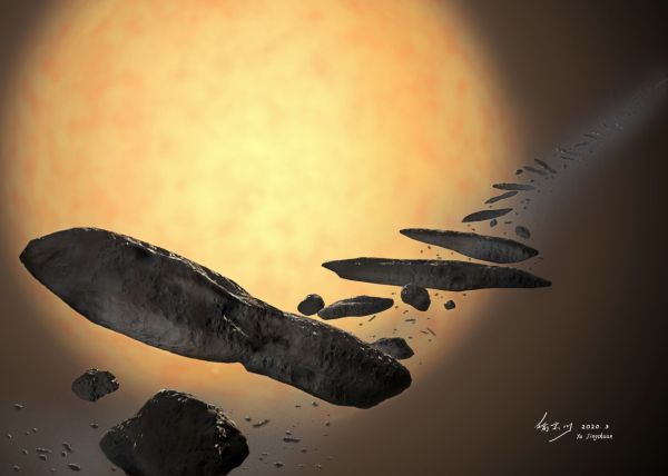 Un vaisseau spatial pourrait-il ‘rattraper’ le visiteur interstellaire ‘Oumuamua en seulement 26 ans ?