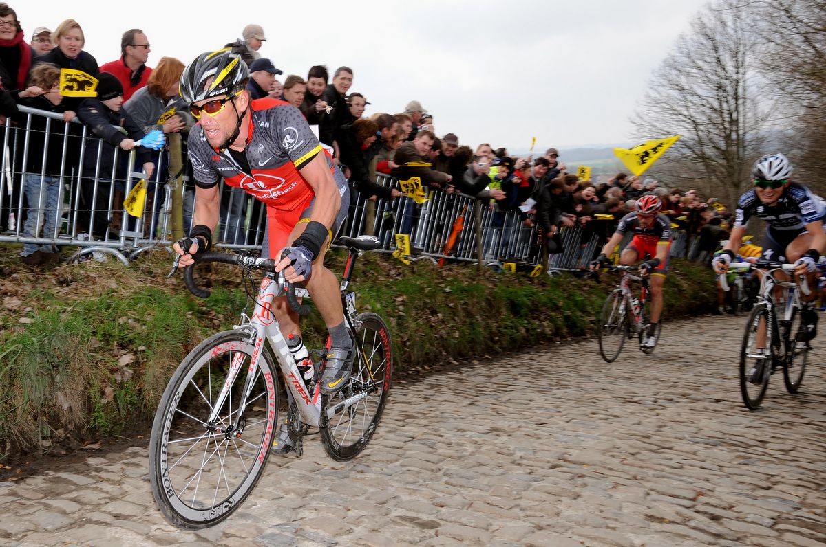 Lance Armstrong returned to the race in 2010