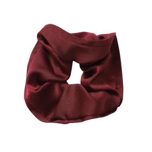 Burgundy Scrunchie