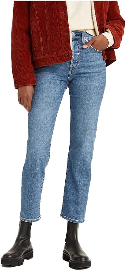 Levi&#039;s, Levi&#039;s Women&#039;s Wedgie Straight Jeans, Love in the Mist (waterless), 24