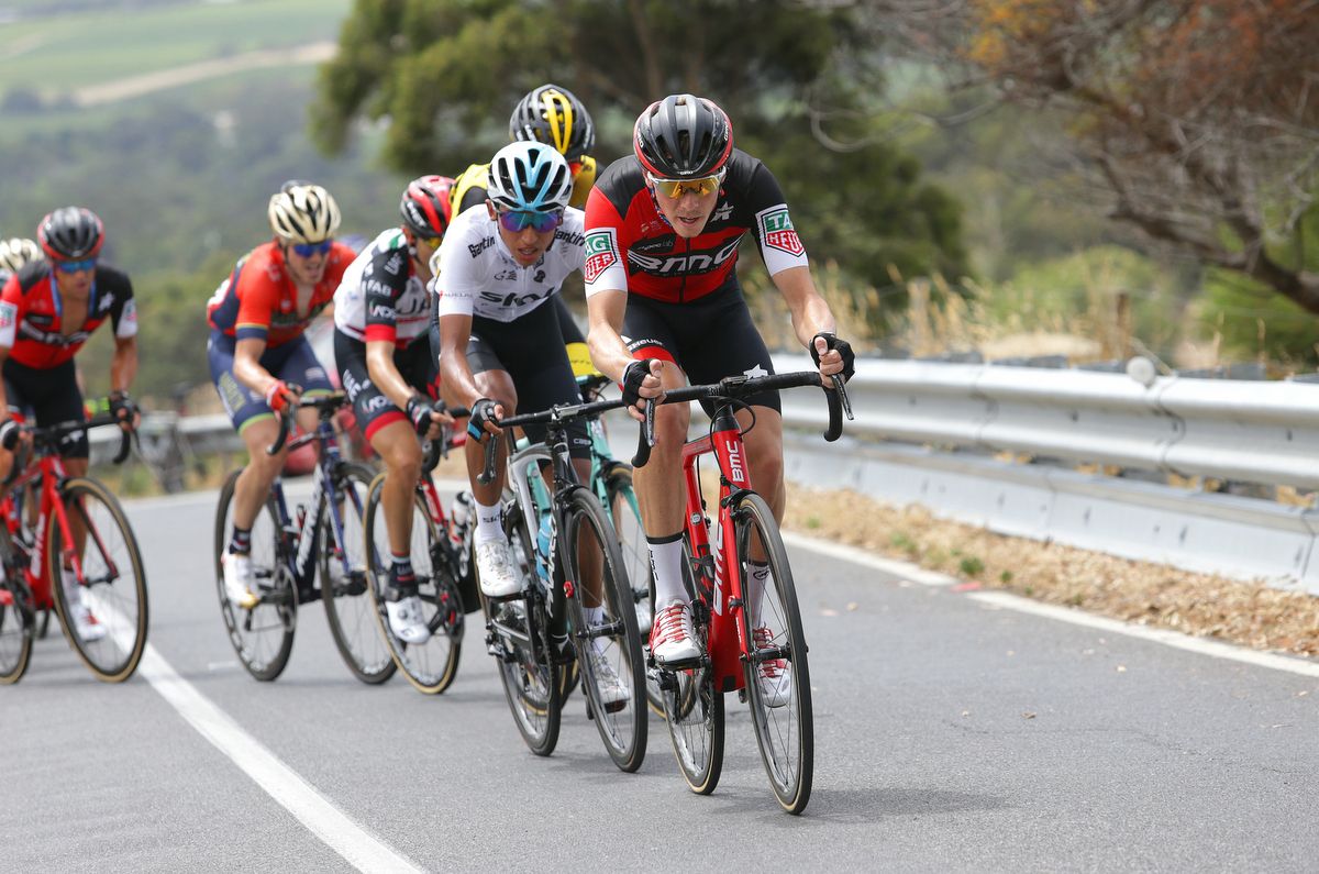 Rohan Dennis (BMC) setting up the win