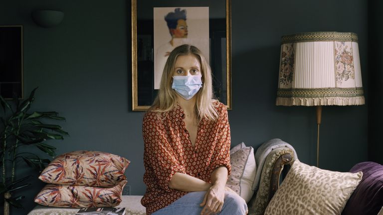 Masked: These photos are raising funds for art therapy for AT The Bus, and the images look as intriguing as they sound