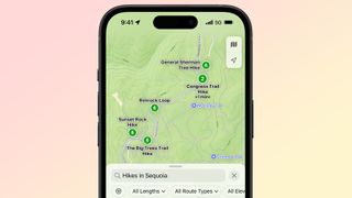 topographic maps in ios 18