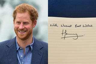 Prince Harry Signature