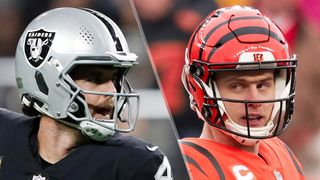Derek Carr and Joe Burrow will face off in the Raiders vs Bengals live stream