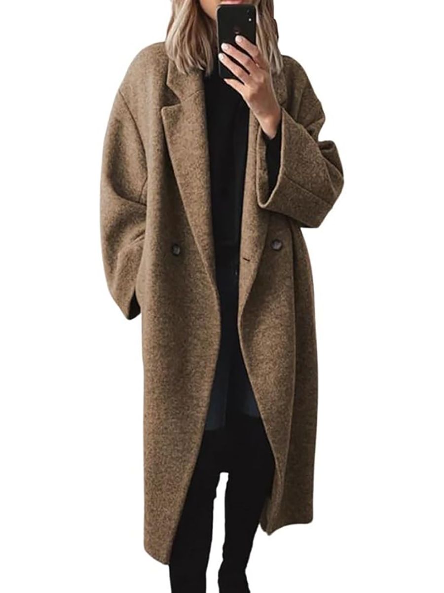 chouyatou, Double Breasted Wool Coat