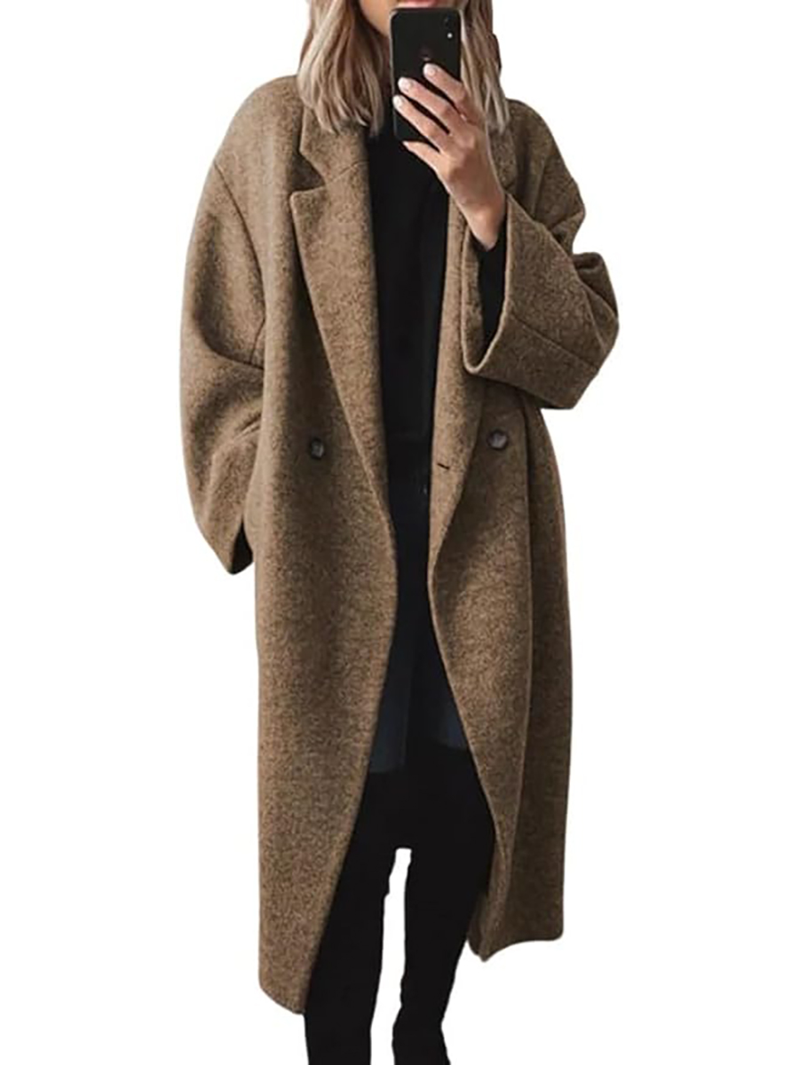 chouyatou, Double Breasted Wool Coat
