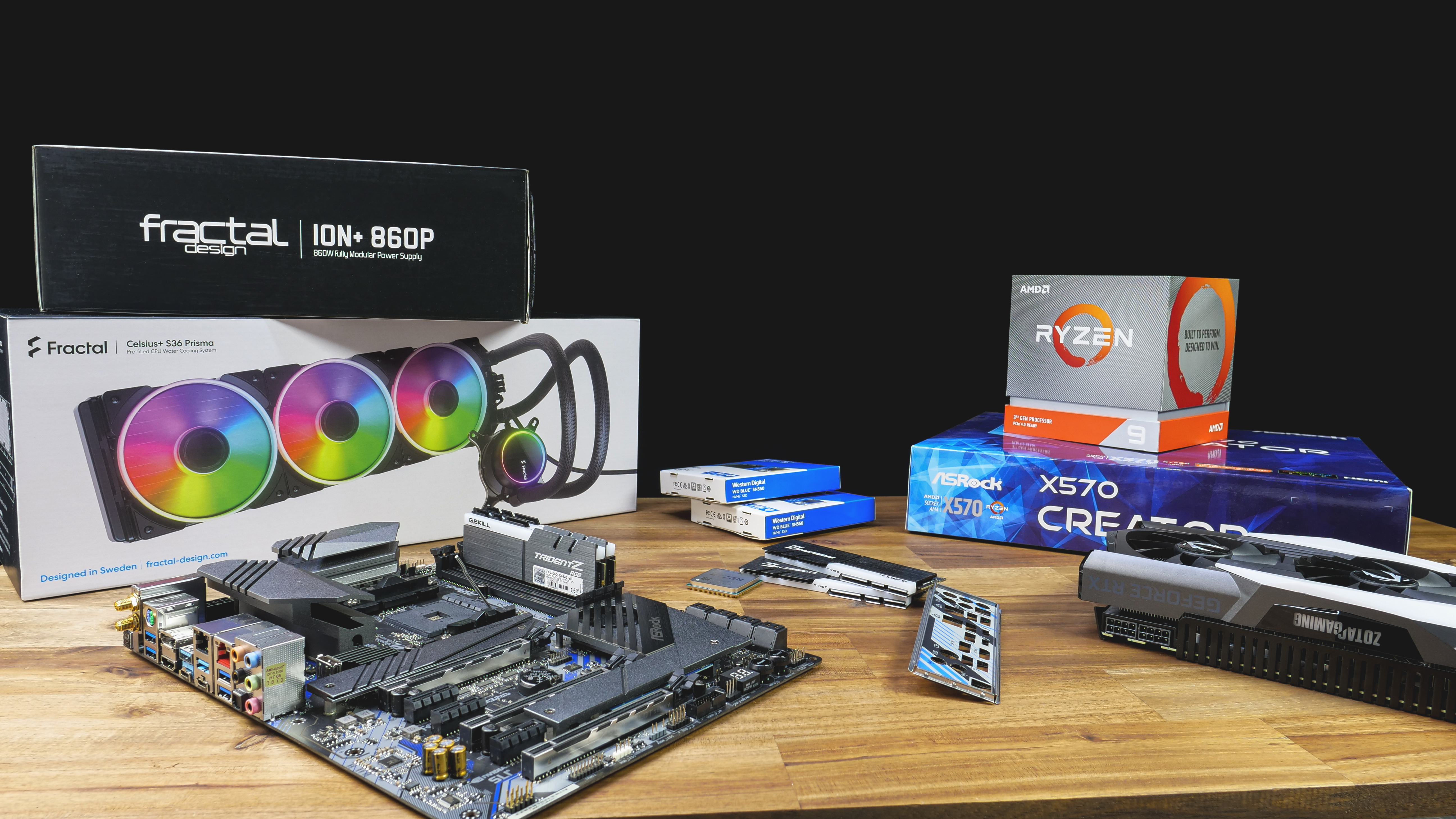 What a fine collection of supreme PC parts - all built into a truly beautiful PC that's ready for anything.