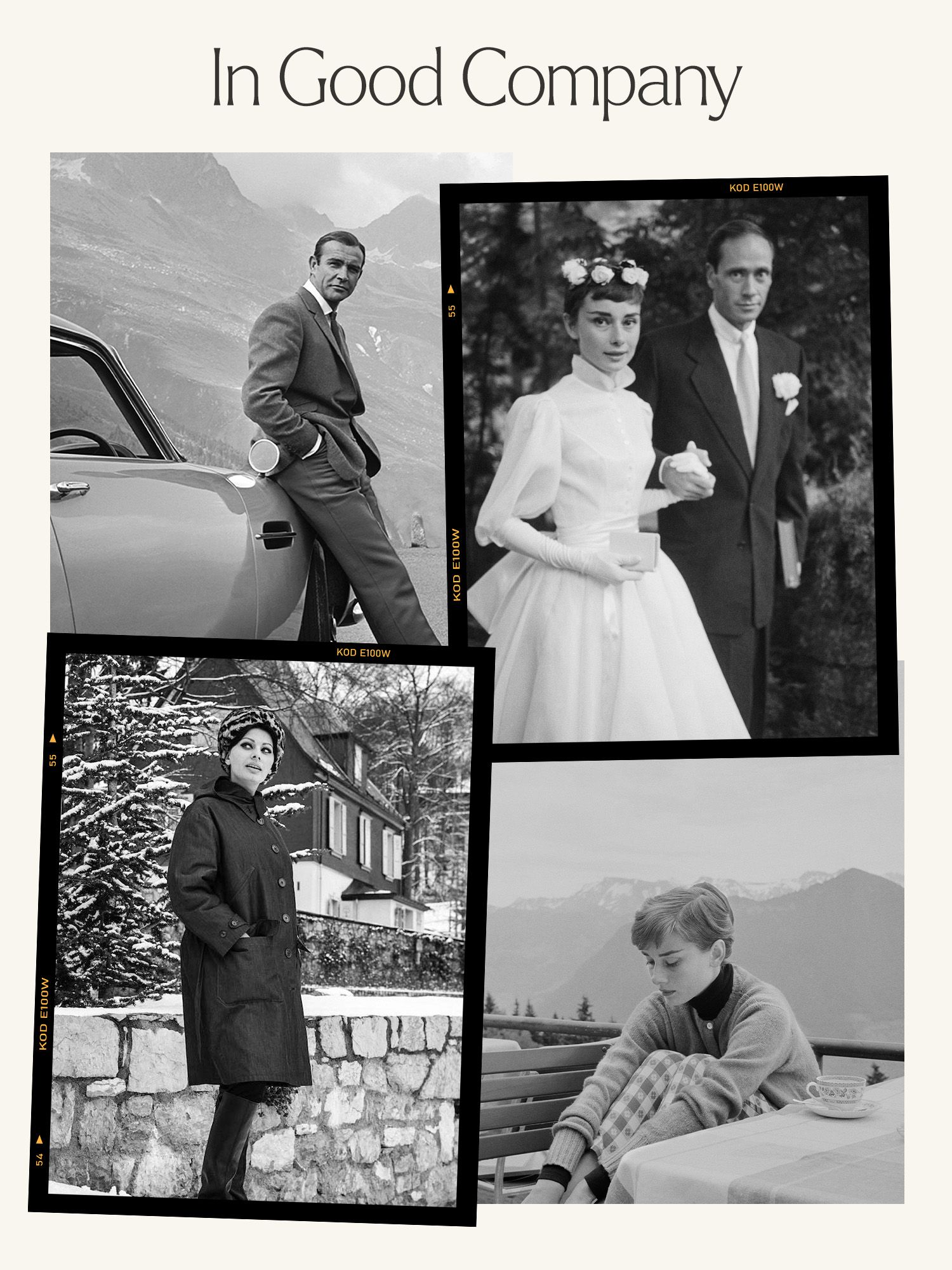 a collage of images at the Burgenstock Resort