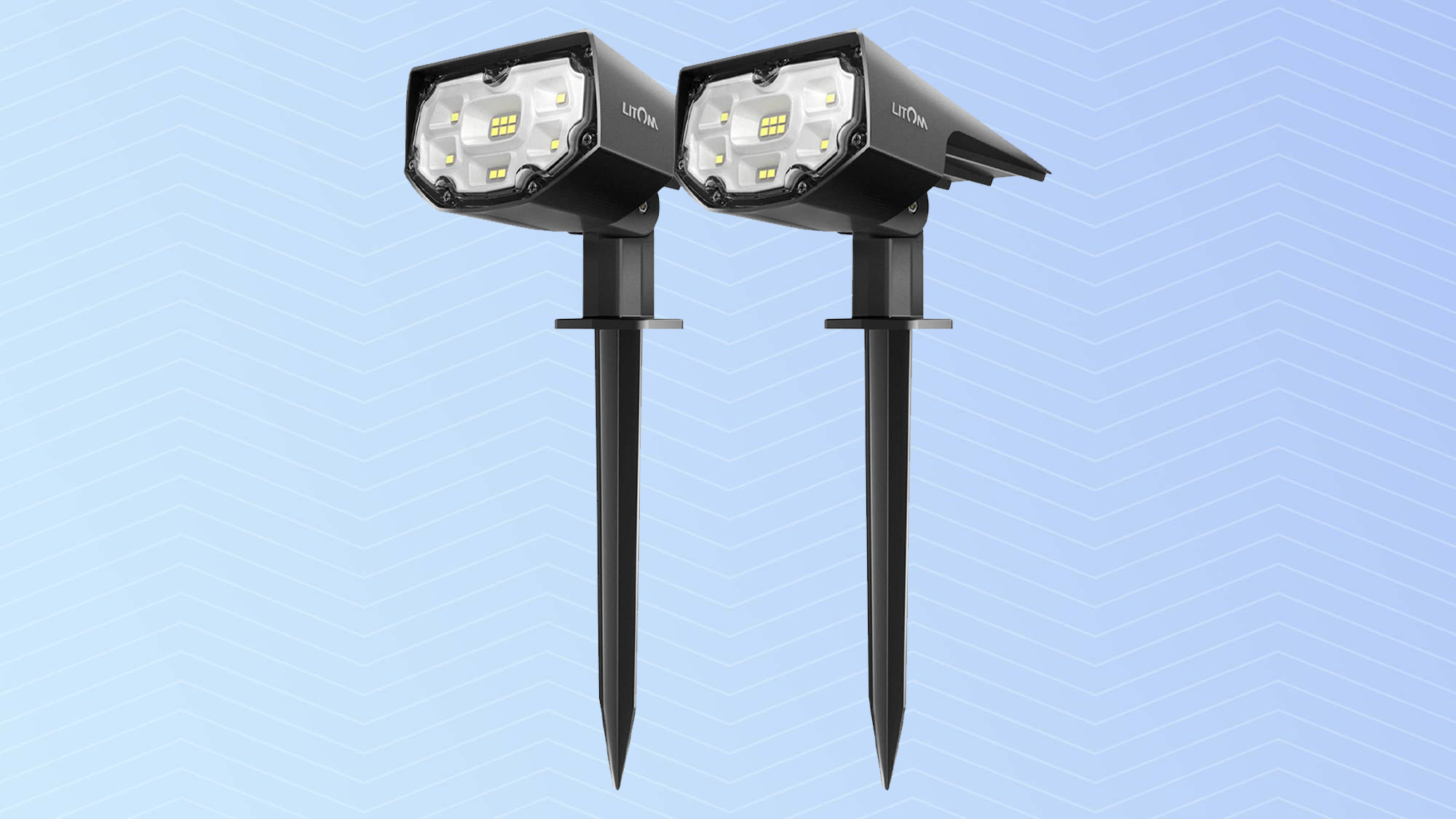 LITOM 12 LEDs Solar Landscape Spotlights review | Tom's Guide