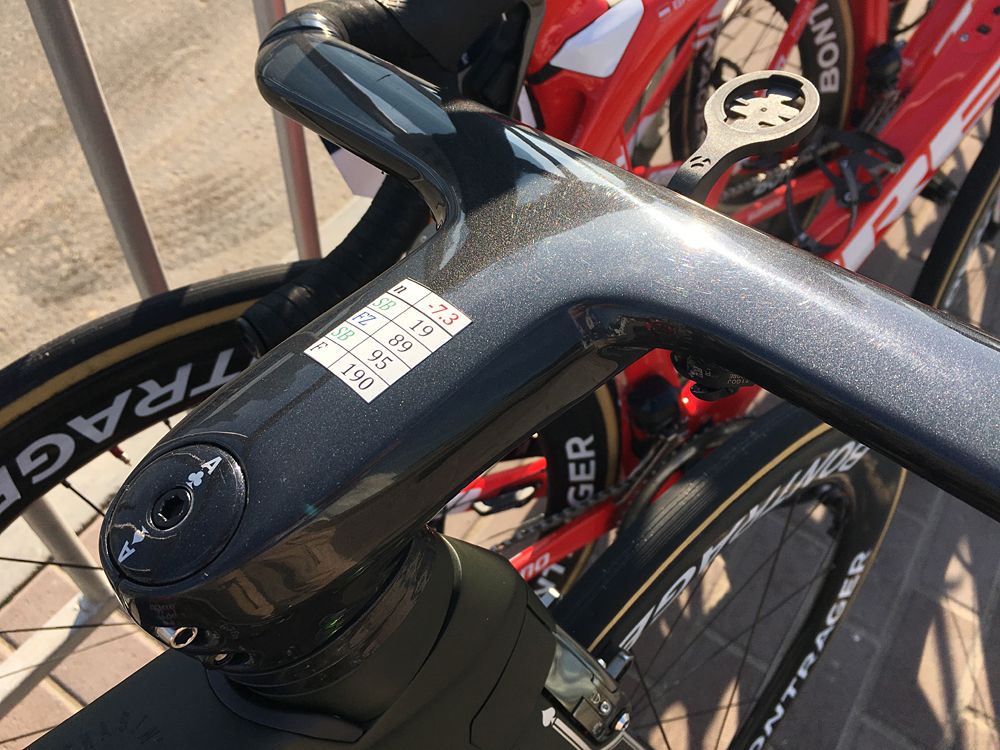 John Degenkolb&rsquo;s aero bar and stem combo