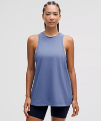 Lululemon Long Cotton Crewneck Tank Top