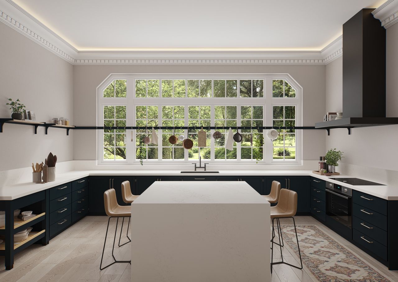 Kitchen countertop standard height What is it and why? Livingetc