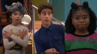 Three of the main stars of Wizards Beyond Waverly Place, Max Matenko, Alkaio Thiele, and Taylor Cora. 