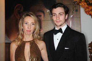 Nowhere Boy - director Sam Taylor-Wood & star Aaron Johnson at the London Film Festivalâ€™s world premiere of the film about John Lennonâ€™s teenage years