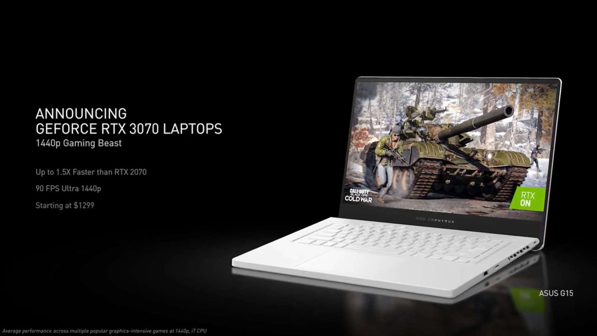 Nvidia gaming laptops
